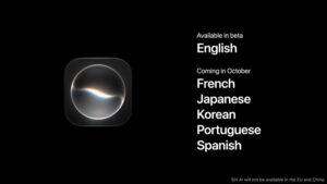 Siri AI llegará en español en octubre, pero no estará disponible en la Unión Europea ni China