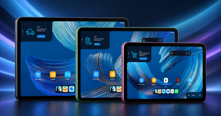 Amazon desafía al iPad con nuevas tablets: incorporan Alexa+ y acceso a Google Play